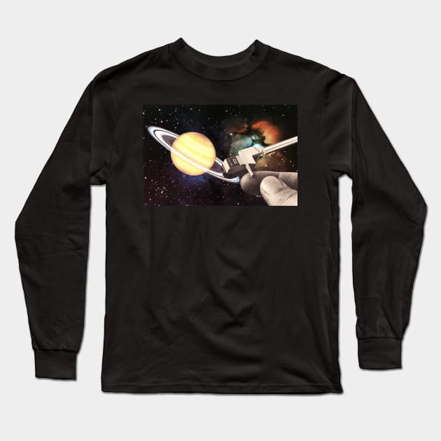 DJ Long Sleeve T-Shirt by JoeWebbArt